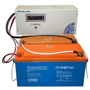 фото ИБП Энергия Pro-3400 ВА 24В с 2-мя батареями 150 Ач для автономного питания 2,4 кВт