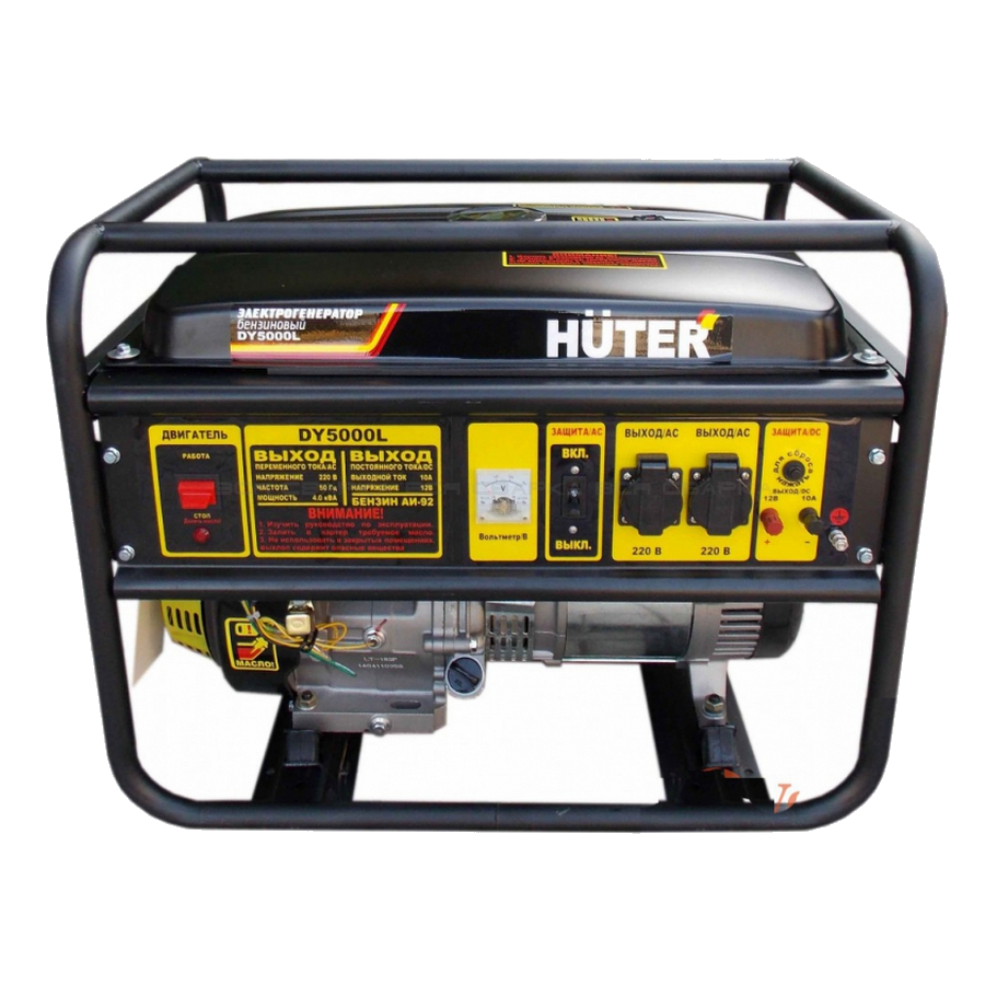 Бензиновый генератор Huter DY5000L