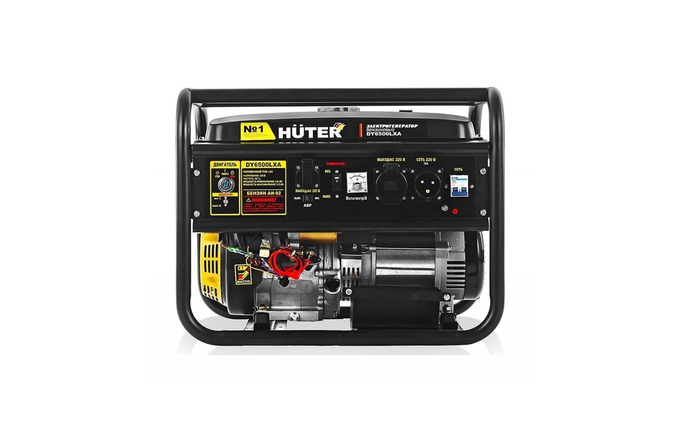 Бензиновый генератор Huter DY6500LXA с АВР